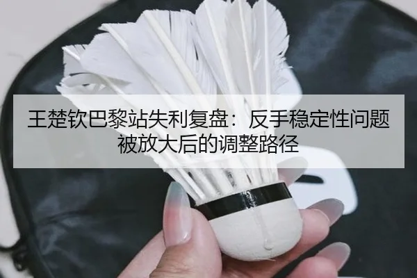 王楚钦巴黎站失利复盘：反手稳定性问题被放大后的调整路径